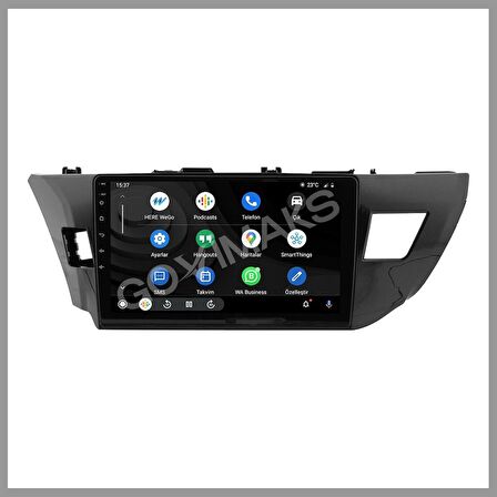 TOYOTA COROLLA 2013-2017 2 GB RAM 32 GB HAFIZA ANDROID MULTIMEDIA TEYP