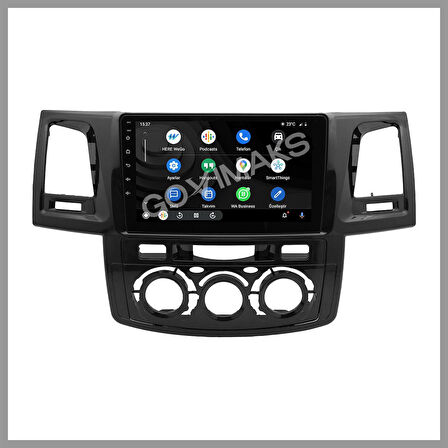 GOVİMAKS TOYOTA HILUX 2006-2015 MANUEL UYUMLU 4 GB RAM 64 GB HAFIZA ANDROID MULTIMEDIA TEYP
