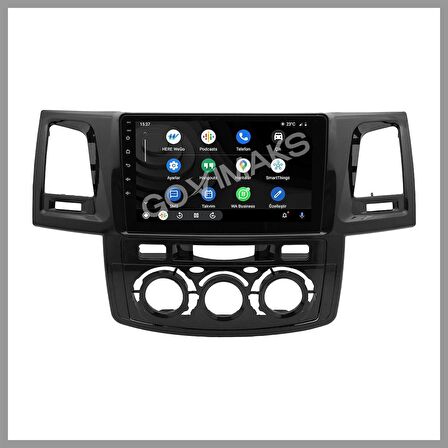 TOYOTA HILUX 2006-2015 MANUEL 4 GB RAM 64 GB HAFIZA ANDROID MULTIMEDIA TEYP
