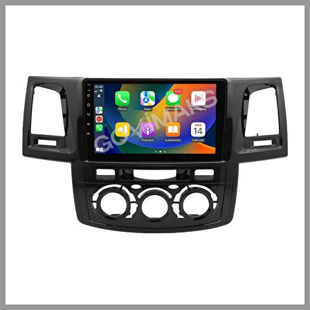 TOYOTA HILUX 2006-2015 MANUEL 4 GB RAM 64 GB HAFIZA ANDROID MULTIMEDIA TEYP
