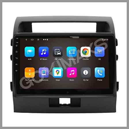  TOYOTA LAND CRUISER 2007-2015 2 GB RAM 32 GB HAFIZA ANDROID MULTIMEDIA TEYP