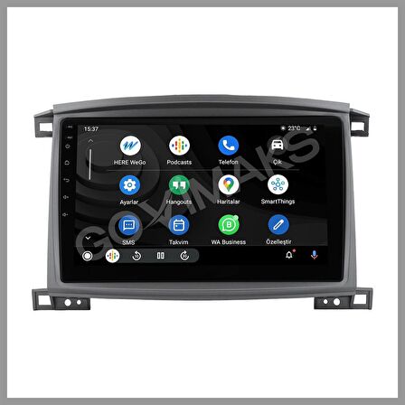 TOYOTA LAND CRUISER-J100 1998-2007  4 GB RAM 64 GB HAFIZA ANDROID MULTIMEDIA TEYP