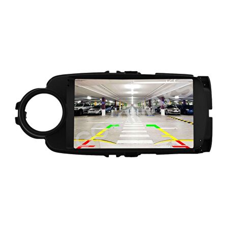 TOYOTA YARIS 2012-2019 SİYAH 2 GB RAM 32 GB HAFIZA ANDROID MULTIMEDIA TEYP