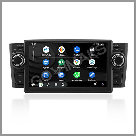 FIAT PUNTO 7 INCH  4 GB RAM 64 GB HAFIZA ANDROID MULTIMEDIA TEYP