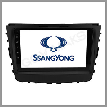 SSANYONG REXTON 4 GB RAM 64 GB HAFIZA ANDROID MULTIMEDIA TEYP