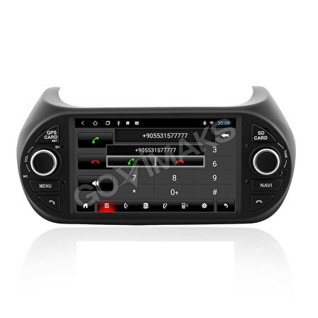 GOVİMAKS FİAT FİORİNO 2008-2020 UYUMLU 7 İNC  2 GB RAM 32 GB HAFIZA ANDROİD MULTİMEDİA TEYP