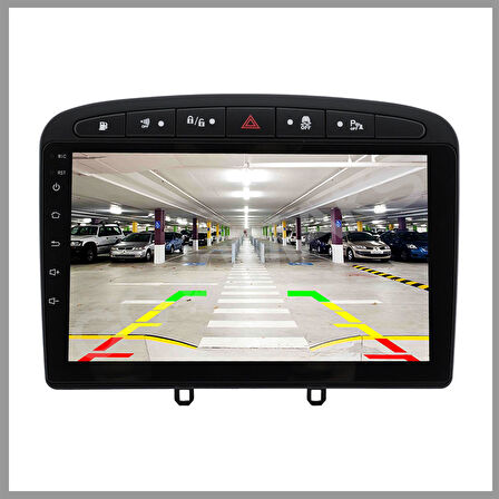 GOVİMAKS PEUGEOT 308 RCZ SİYAH 2008-2013 UYUMLU 4 GB RAM 64 GB HAFIZA ANDROID MULTIMEDIA