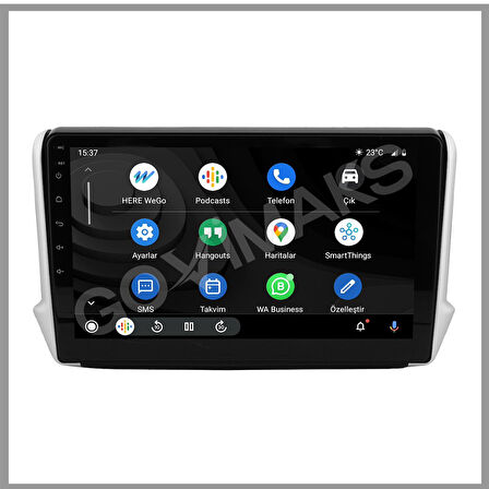 GOVİMAKS PEUGEOT 2008  2013-2019 2 GB RAM 32 GB HAFIZA ANDROID MULTIMEDIA TEYP