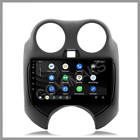 GOVİMAKS  NİSSAN MİCRA 2011-2013  6 GB RAM 128 GB HAFIZA ANDROID MULTIMEDIA TEYP