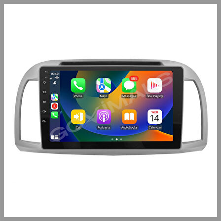 GOVİMAKS  NİSSAN MİCRA 2002-2010  6 GB RAM 128 GB HAFIZA ANDROID MULTIMEDIA TEYP