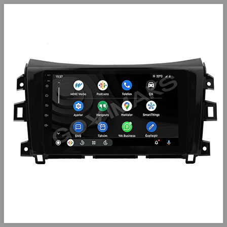 GOVİMAKS  NİSSAN NAVARA 2014-2022  8 GB RAM 128 GB HAFIZA ANDROID MULTIMEDIA TEYP