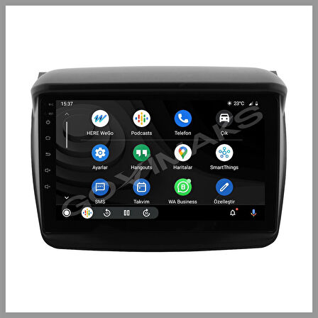 GOVİMAKS MİTSUBİSHI L200 2007-2014 2 GB RAM 32 GB HAFIZA ANDROID MULTIMEDIA TEYP