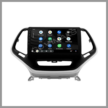 GOVİMAKS JEEP CHEROKEE 2014-2018  8 GB RAM 128 GB HAFIZA ANDROID MULTIMEDIA TEYP