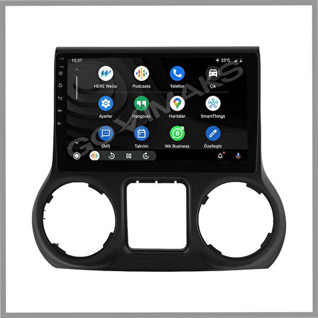 GOVİMAKS JEEP WRANGLER 2010-2018 2 GB RAM 32 GB HAFIZA ANDROID MULTIMEDIA TEYP