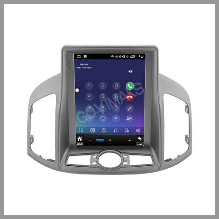 GOVİMAKS CHEVROLET CAPTİVA 2012-2015 TESLA 2 GB RAM 32 GB HAFIZA ANDROID MULTIMEDIA TEYP