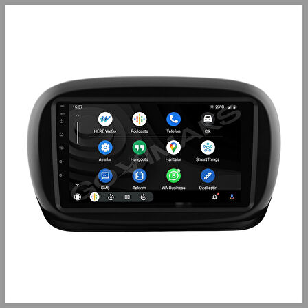 GOVİMAKS FIAT 500X 2016-2021 6 GB RAM 128 GB HAFIZA ANDROID MULTIMEDIA TEYP