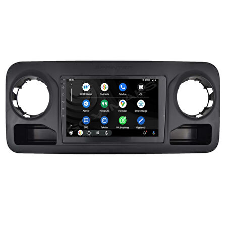 GOVİMAKS MERCEDES SPRİNTER 2019-2024 4 GB RAM 64 GB HAFIZA ANDROID MULTIMEDIA TEYP