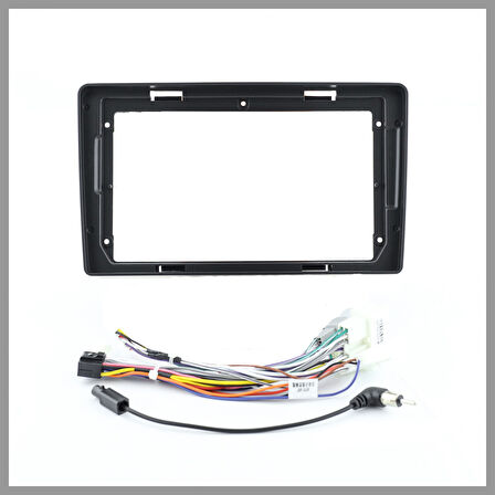 DACIA DUSTER 2015-2017 10.1 İNC ANDROID MULTİMEDYA ÇERÇEVESİ - SOKET - CANBUS