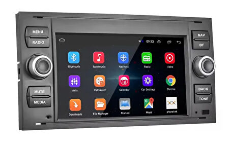 GOVİMAKS Ford Fiesta 2005-2007 2 GB RAM 32 GB HAFIZA ANDROID MULTIMEDIA TEYP