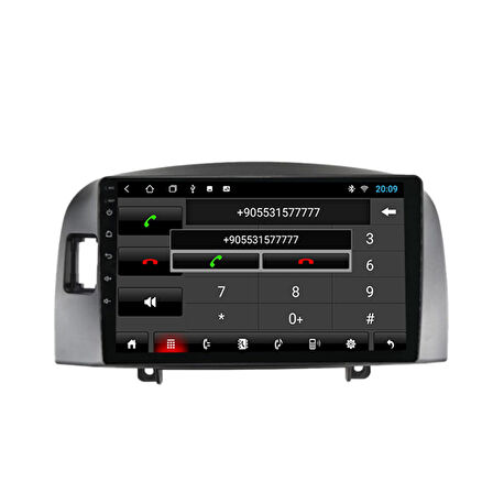Hyundai Sonata 2005-2008  6 GB RAM 128 GB HAFIZA ANDROID MULTIMEDIA TEYP