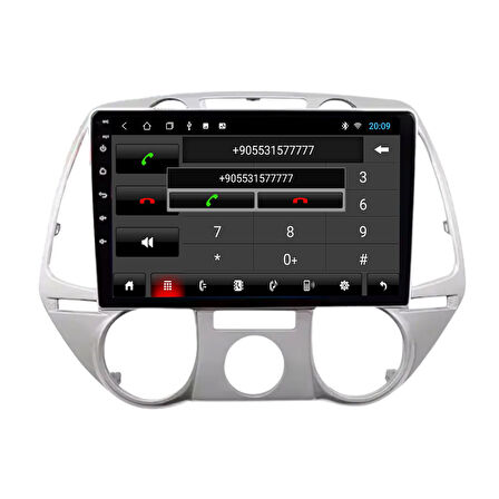 Hyundai İ20 2009-2012  8 GB RAM 128 GB HAFIZA ANDROID MULTIMEDIA TEYP