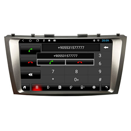 Toyota Camry 2007-2009 6 GB RAM 128 GB HAFIZA ANDROID MULTIMEDIA TEYP