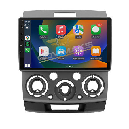 GOVİMAKS FORD RANGER 2006-2010 4 GB RAM 64 GB HAFIZA ANDROID MULTIMEDIA TEYP