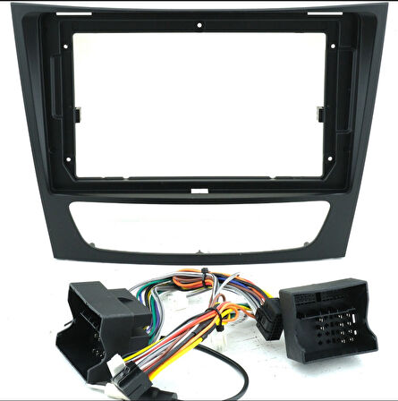 Mercedes W211 2003-2009 / CLS Serisi W219 2004-2009 9 INC ANDROID MULTİMEDYA ÇERÇEVESİ - SOKET-CANBUS