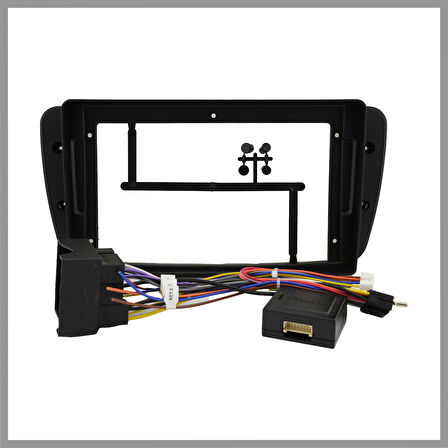 SEAT IBIZA 2008-2015 9 INC ANDROID MULTİMEDYA ÇERÇEVESİ - SOKET-CANBUS