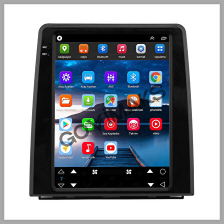 GOVİMAKS RENAULT CLIO 5 UYUMLU 2020-2023  4 GB RAM 64 GB HAFIZA ANDROID MULTIMEDIA TEYP