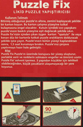 KS Games 3x1000 Parçalık Puzzle Yapıştırıcısı (Set)