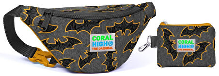 Coral High Yarasa Baskılı Bel Çantası Seti - Erkek Çocuk