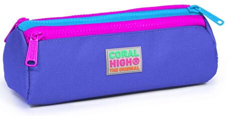 Coral High Mor Kız Çocuk İlkokul Çanta Seti - USB Çıkışlı