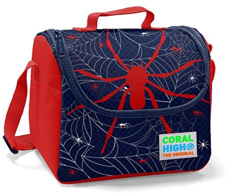 Coral High Örümcek Baskılı Erkek Çocuk İlkokul Çantası ve Beslenme Seti