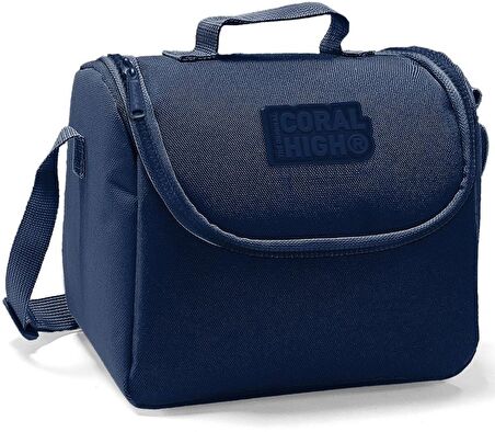 Coral High Lacivert Okul ve Beslenme Çantası - Erkek Çocuk  - USB Soketli