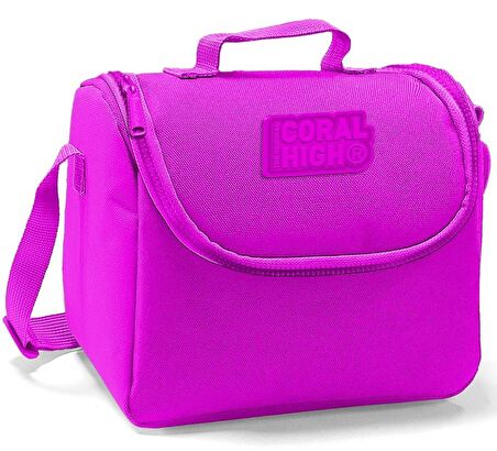 Coral High Kız Çocuk Pembe Okul Sırt Çantası ve Beslenme Çantası