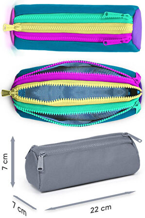 Coral High Kız Çocuk Üçlü İlkokul Okul Çanta Seti - Pembe Pastel Renkli