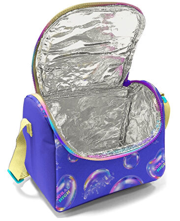 Coral High Lavanta Pembe Baloncuk Desenli Kız Çocuk Dörtlü Okul Çanta Seti - İlkokul ve Ortaokul İçin Uygun