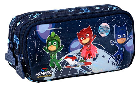 Me Çanta PJ Masks Space Crew Okul Sırt Çantası ve Kalemlik Seti - Erkek Çocuk - Lacivert