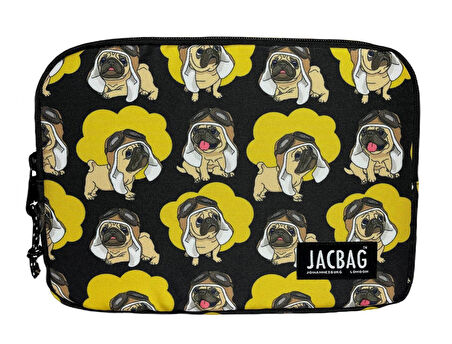 Jacbag Pilot Köpek Erkek Çocuk Tablet Çantası/Kılıfı (Suya Dayanıklı Malzeme)