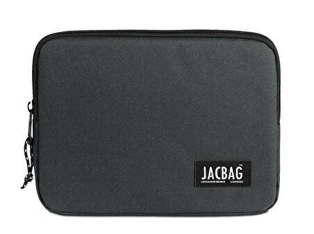 Jacbag Gri Erkek Tablet Çantası/Kılıfı (Suya Dayanıklı Malzeme)