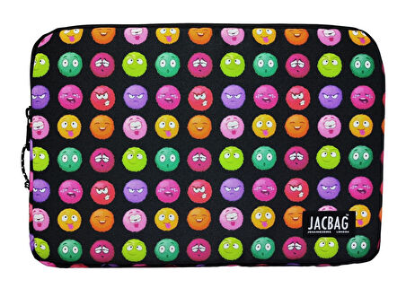 Jacbag Emoji A4 Evrak Notebook ve Tablet Taşıma Çantası/Kılıfı