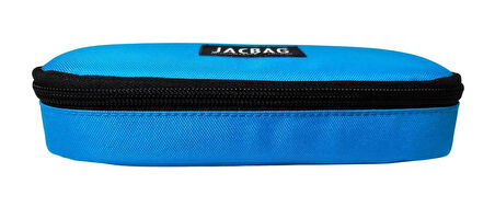 Jacbag Oval Medium Mavi Erkek Çocuk Kalem Çantası