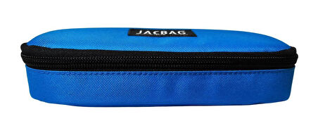 Jacbag Oval Medium Saks Mavi Erkek Çocuk Kalem Çantası