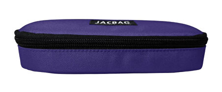 Jacbag Oval Medium Mor Kız Çocuk Kalem Çantası