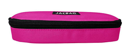 Jacbag Oval Medium Koyu Pembe Kız Çocuk Kalem Çantası