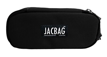 Jacbag Siyah Yetişkin/Erkek Çocuk Oval XL Organizer Kalem Kutusu Kalemlik