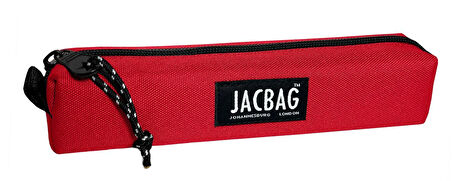 Jacbag Prizma Jac Tek Bölmeli Kırmızı Kız Çocuk Kalemlik