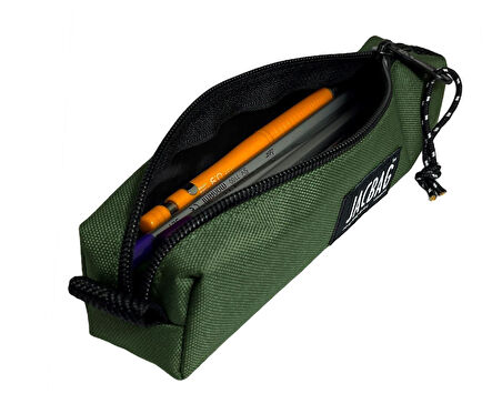 Jacbag Prizma Jac Tek Bölmeli Haki Yeşil Erkek Çocuk Kalemlik