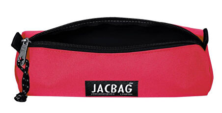 Jacbag Mercan Kız Çocuk Tek Gözlü Silindir Kalemlik - Kalem Kutusu